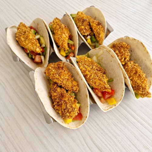 tacos-pollo-vinagreta-pimiento