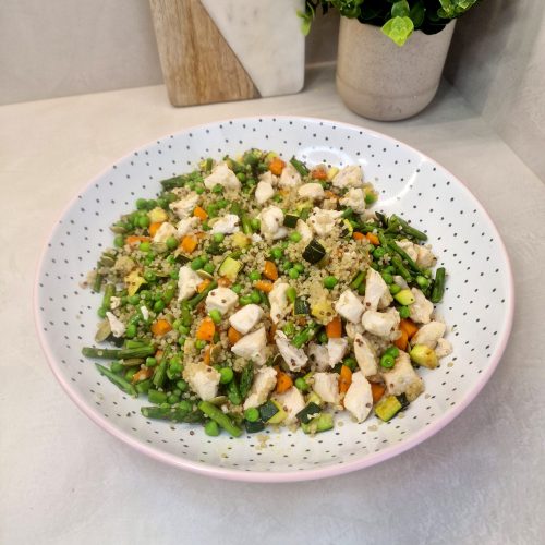 QUINOA-VERDURAS-POLLO