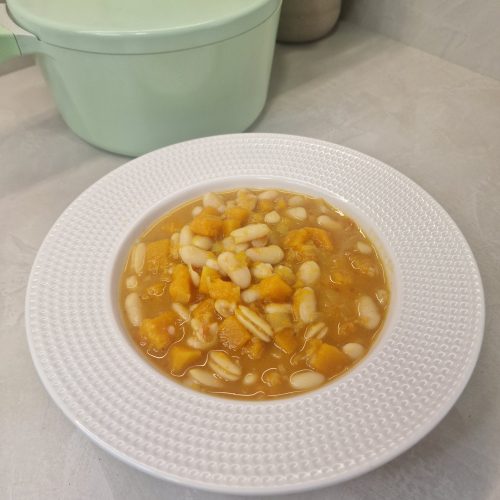 GUISO-ALUBAS-CALABAZA