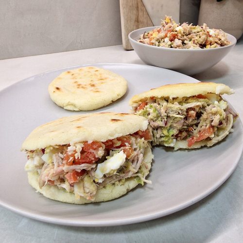 arepas-pollo